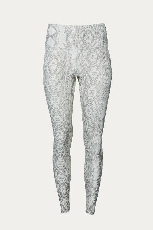 Ayla Legging In Taupe Snake