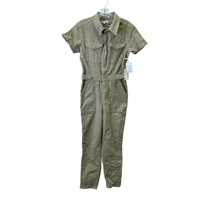 Jumpsuit By Good American In Taupe, Size:S