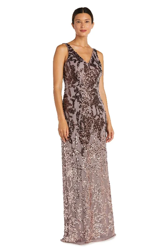 R&M Richards 9131P Long Formal Ombre Dress Sale