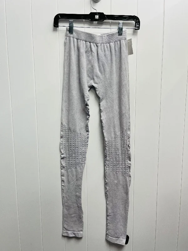 Pants Leggings By Nikibiki In Grey, Size: S