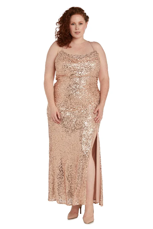 Nightway Long Formal Prom Plus Size Dress 21936WA