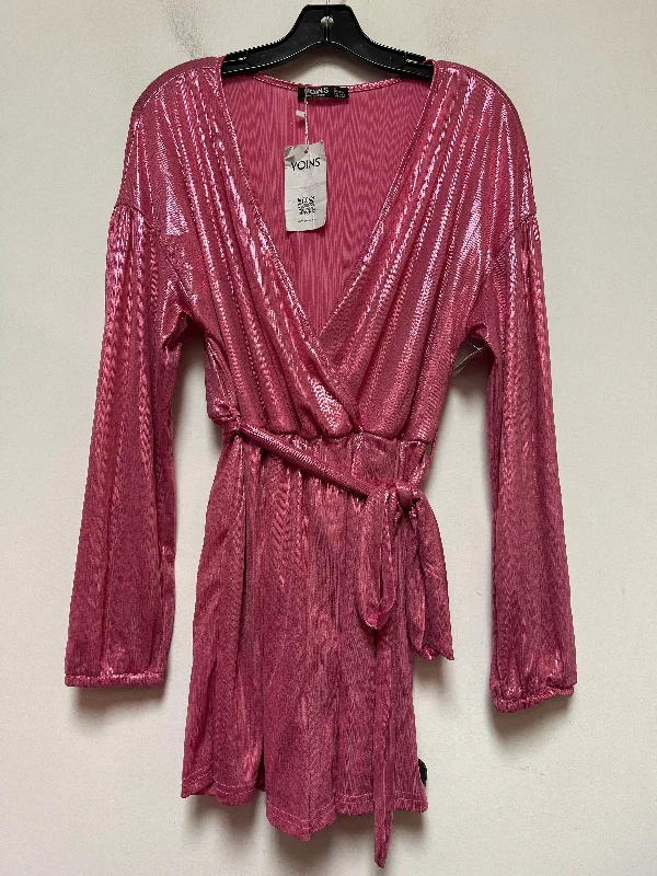 Romper By Clothes Mentor In Pink, Size: M