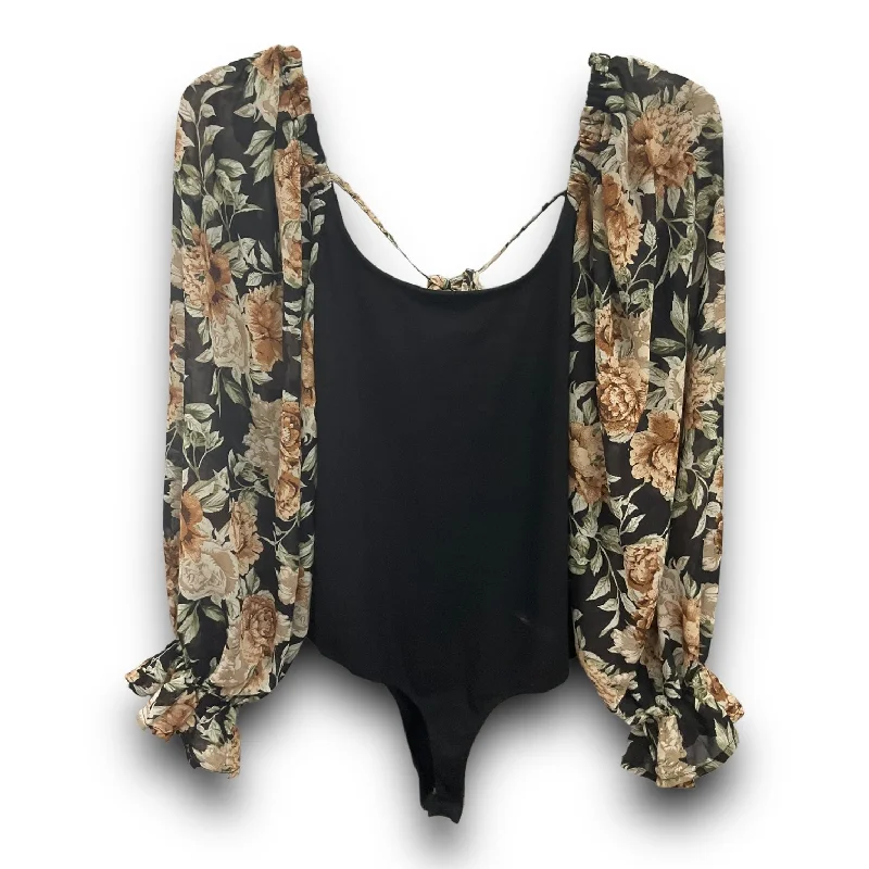 Bodysuit By Ee Some In Black, Size: S