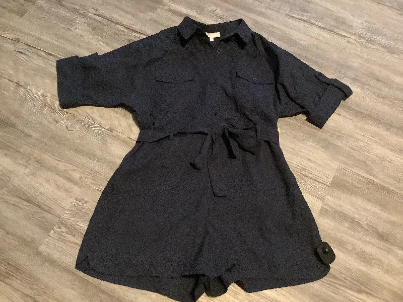 Navy Romper Clothes Mentor, Size S