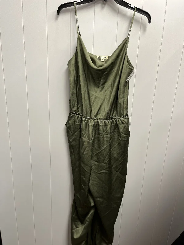 Jumpsuit By Clothes Mentor In Green, Size: Xl