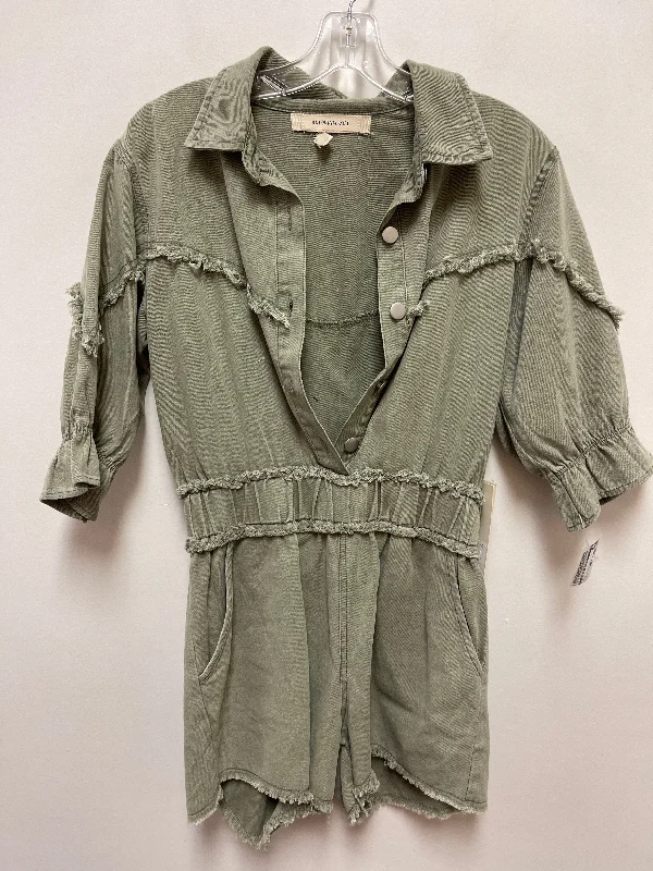 Romper By Clothes Mentor In Green, Size: S