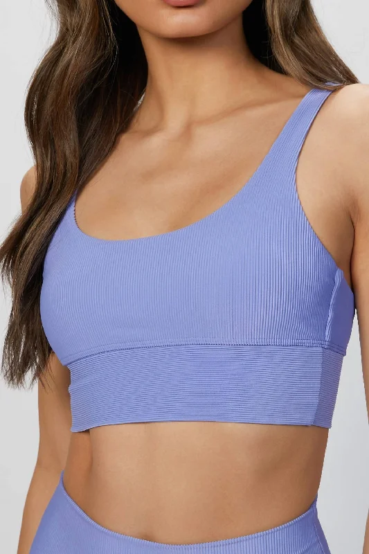 Leah Top In Periwinkle