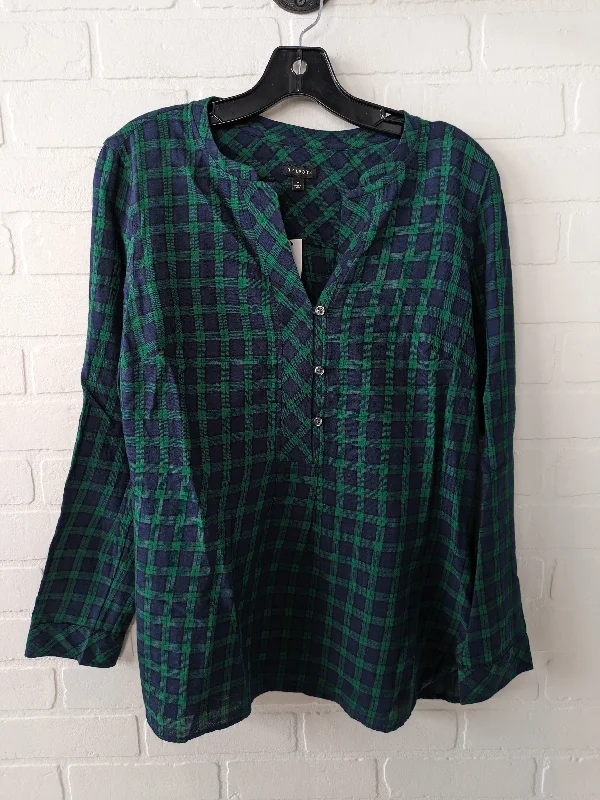 Blouse Long Sleeve By Talbots  Size: M