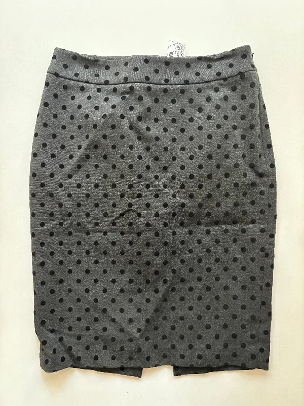 Skirt Midi By White House Black Market In Polkadot Pattern, Size: 4