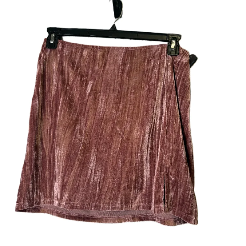 Skirt Mini & Short By Versona In Pink, Size: Xl