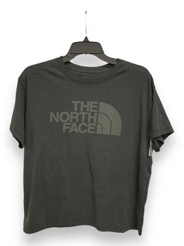 Top Short Sleeve By The North Face In Grey, Size: M