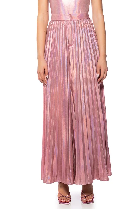 KEIRA METALLIC PALAZZO PANT