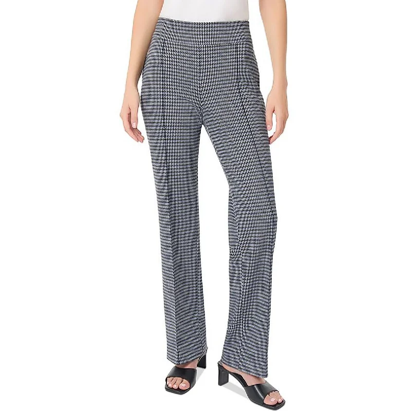 Womens Pull On Wide Leg Dress Pants