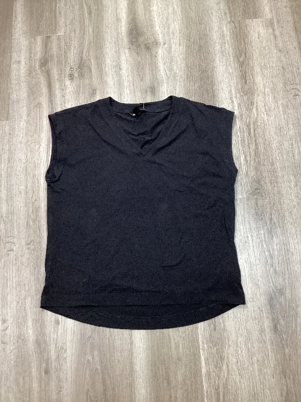 Top Sleeveless By Athleta In Black, Size: L