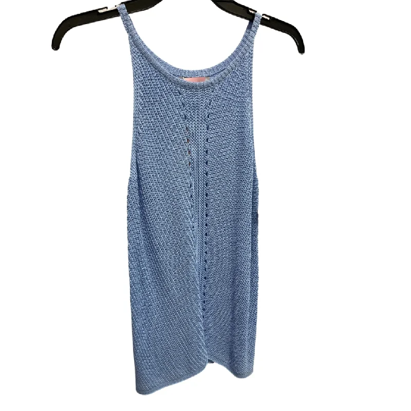 Top Sleeveless By Clothes Mentor In Blue, Size: S