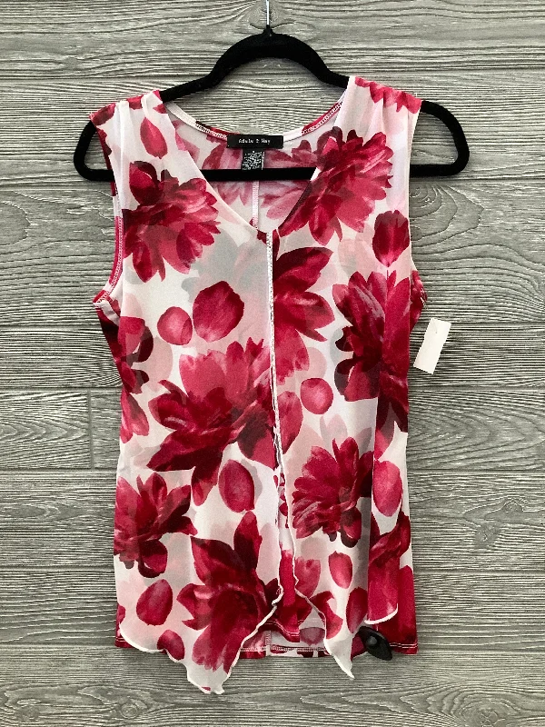 Top Sleeveless By Clothes Mentor In Pink, Size: S