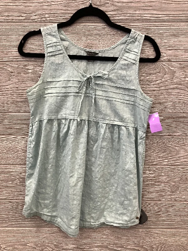 Top Sleeveless By Eddie Bauer In Blue, Size: Xs