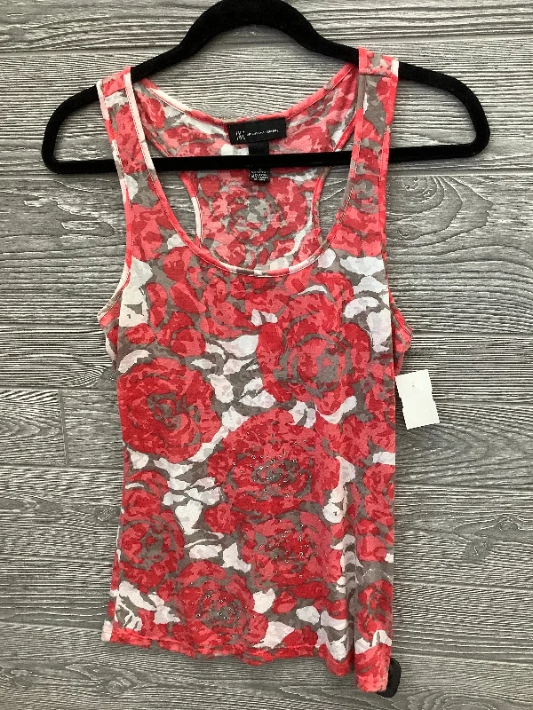 Top Sleeveless By Inc In Red, Size: M