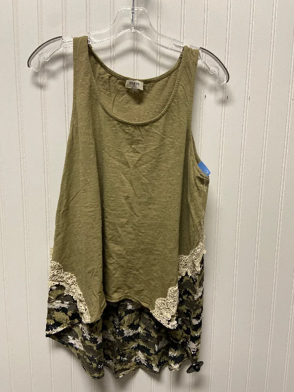 Top Sleeveless By Umgee In Green, Size: S